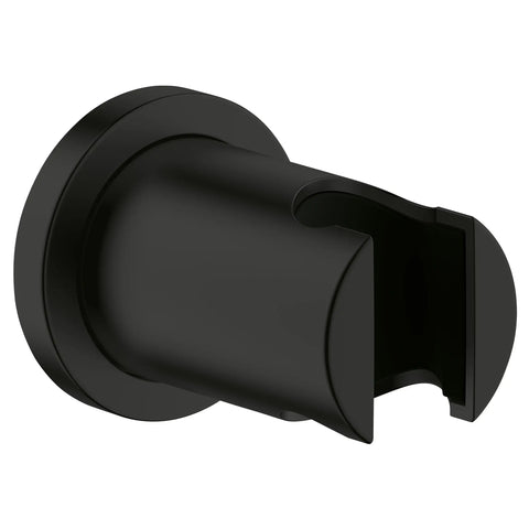 Wall Mount Hand Shower Holder - Matte Black