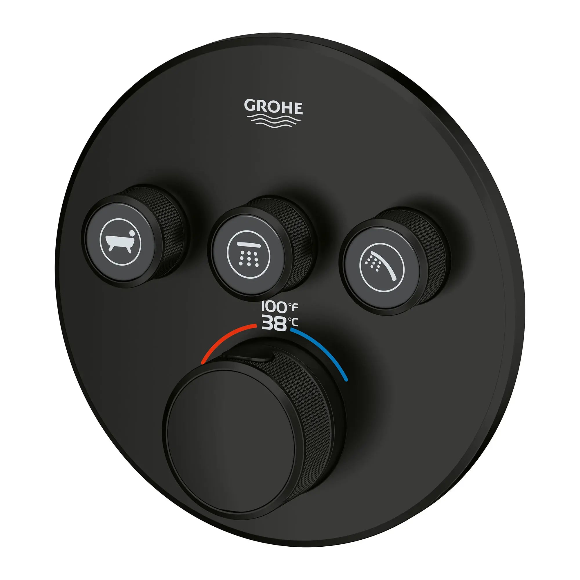 Triple Function Thermostatic Valve Trim // MATTE BLACK // 52265_291382430_2_0_CDNwebp.webp