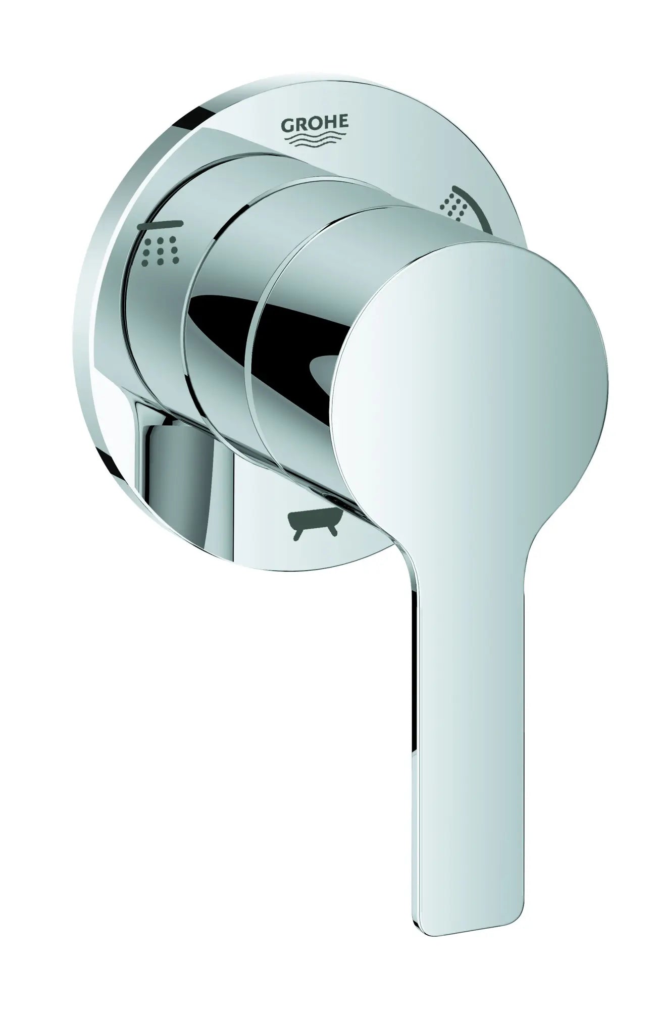 3-Way Diverter Trim // GROHE STARLIGHT CHROME // 52361_29215001_0_CDNwebp.webp