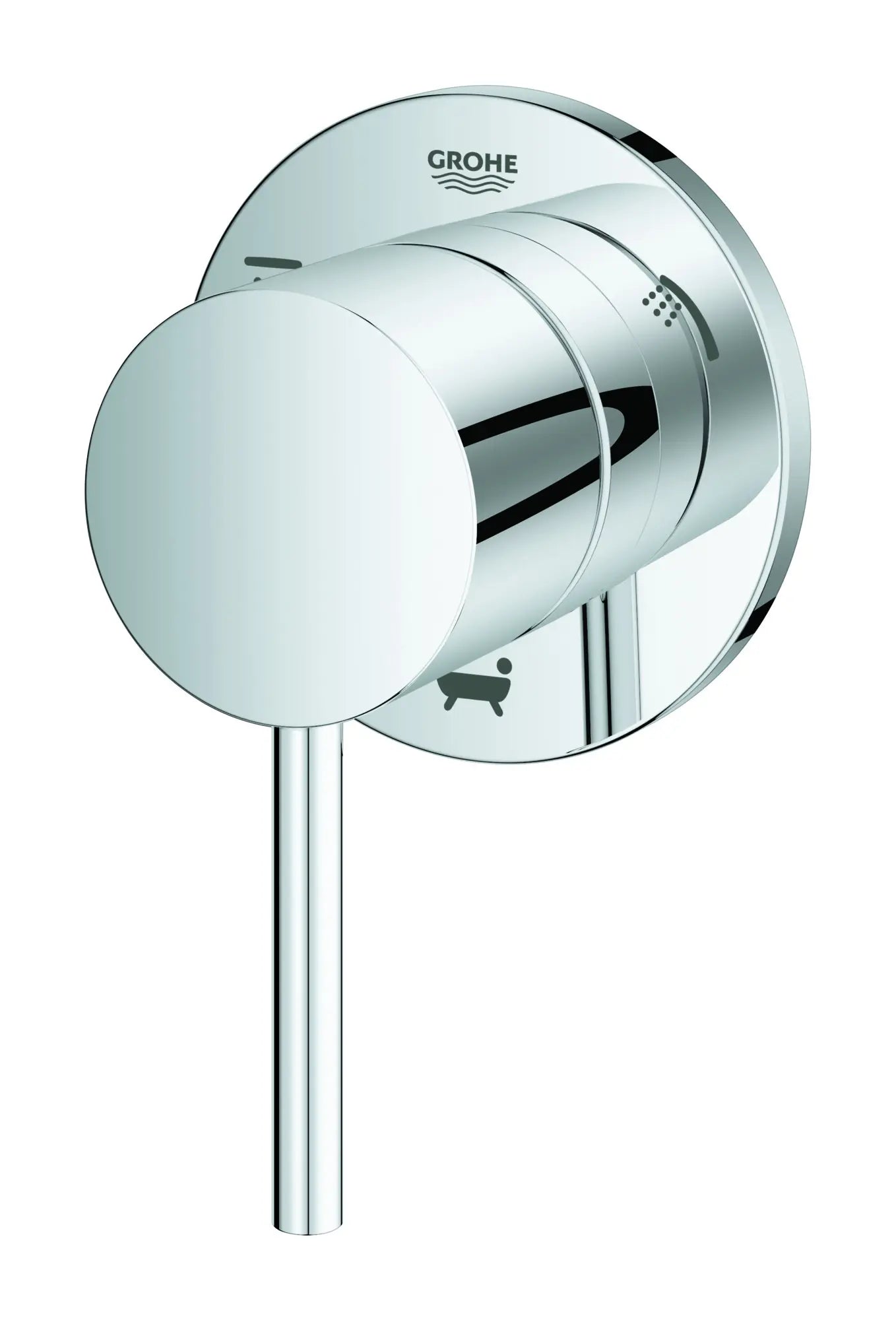 3-Way Diverter Trim // GROHE STARLIGHT CHROME // 52368_29216001_2_0_CDNwebp.webp