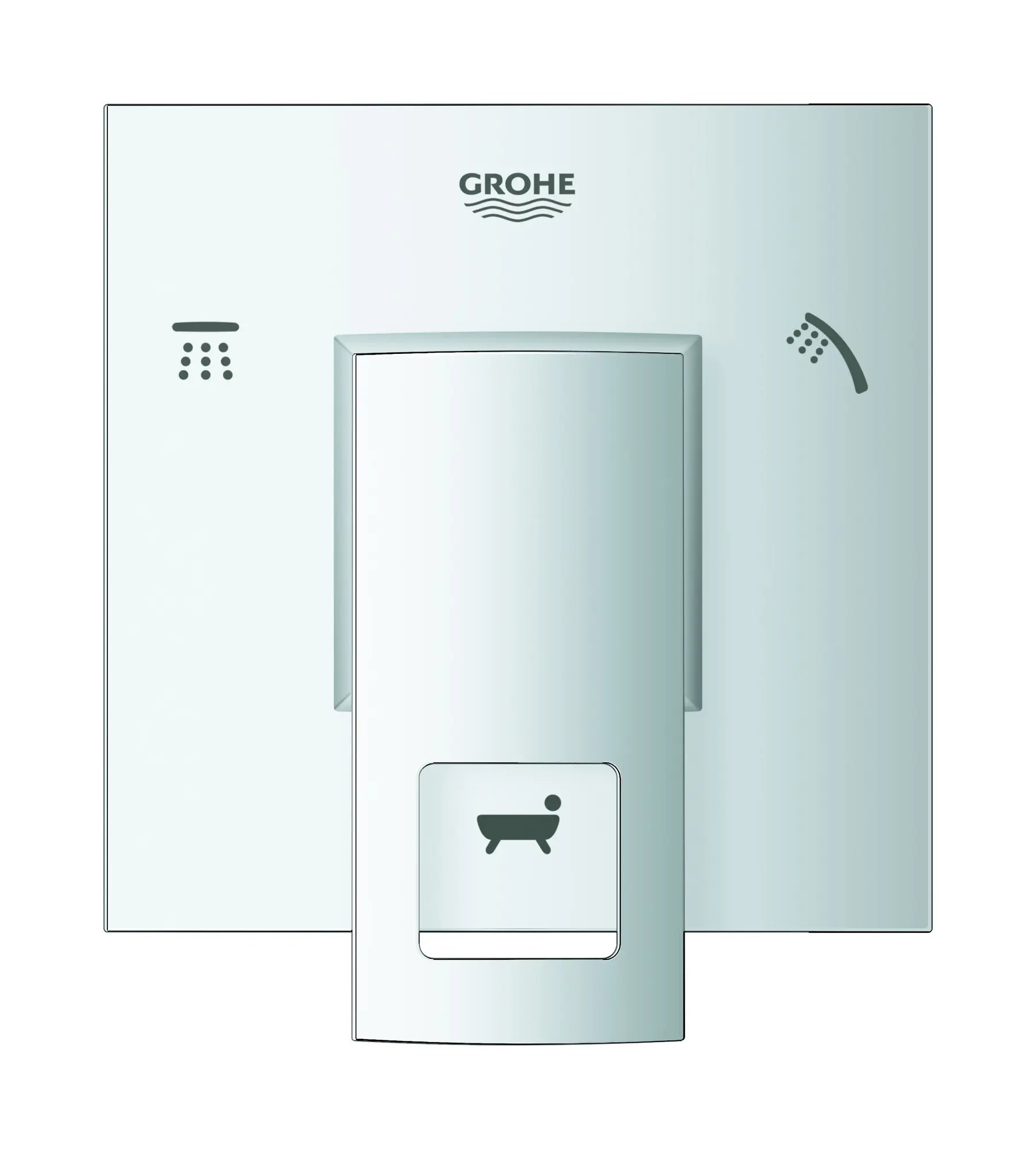 3-Way Diverter Trim // GROHE STARLIGHT CHROME // 52377_29217001_0_CDNwebp.webp