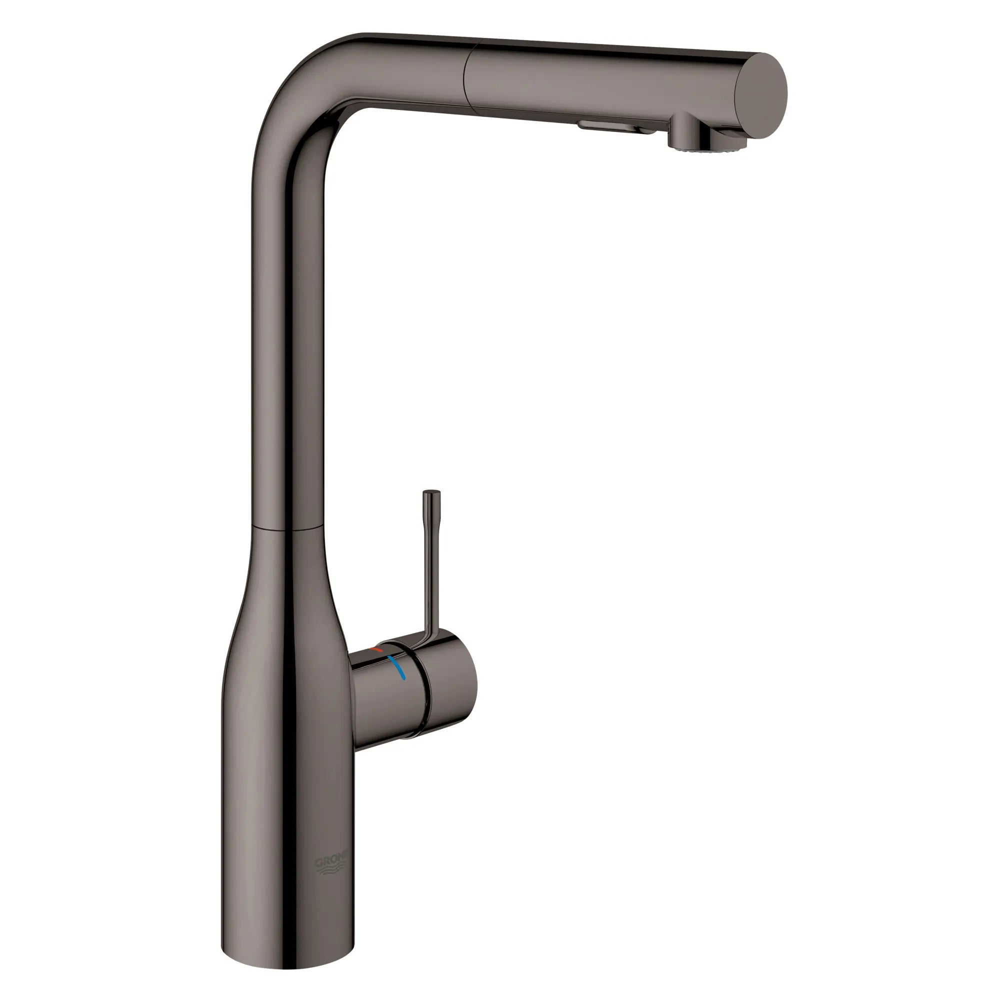 Essence Single-Handle Pull-Out Kitchen Faucet Dual Spray 1.75 GPM (6.6 L/min) // HARD GRAPHITE // 53051_30271A00_1_CDNwebp.webp