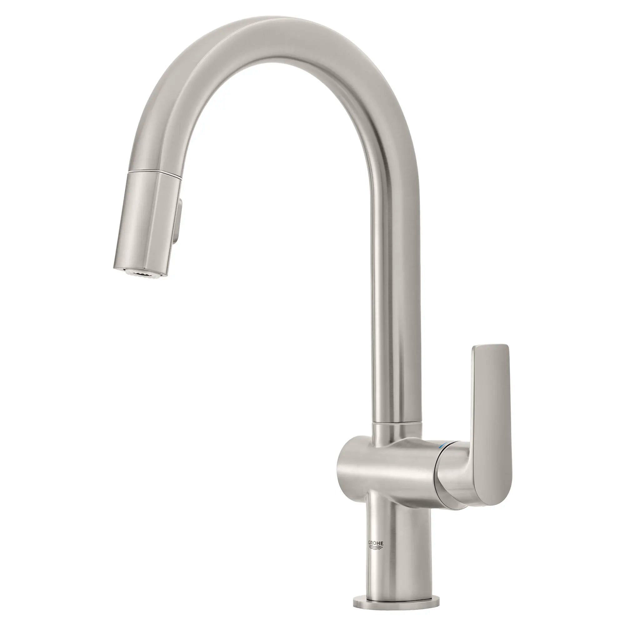 Single-Handle Pull Down Kitchen Faucet Dual Spray 1.75 GPM (6.6 L/min) // SUPERSTEEL INFINITYFINISH // 53173_30377DC0_1_0_CDNwebp.webp