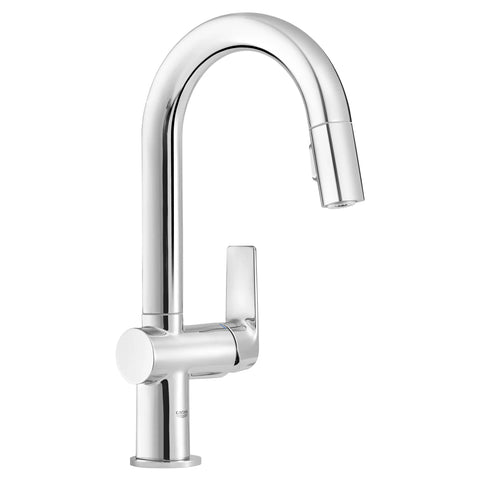 Single-Handle Pull Down Dual Spray Bar Faucet 1.75 GPM (6.6 L/min) - GROHE StarLight Chrome