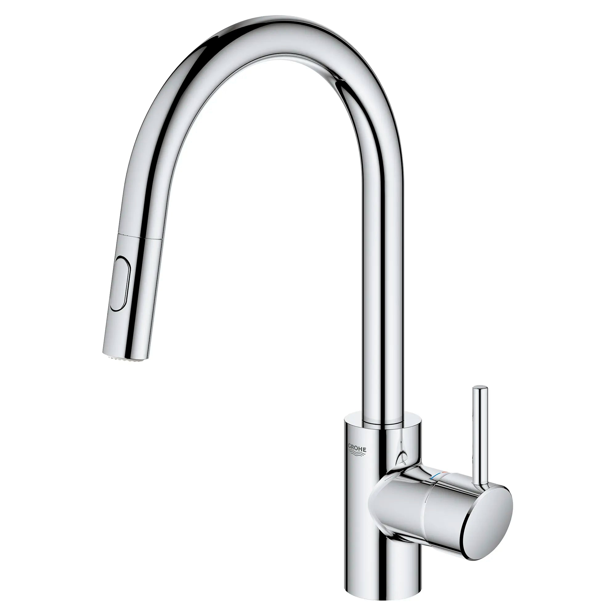 Concetto Single-Handle Pull Down Kitchen Faucet Dual Spray 1.5 GPM (5.7 L/min) // GROHE STARLIGHT CHROME // 53586_3134910E_1_0_CDNwebp.webp