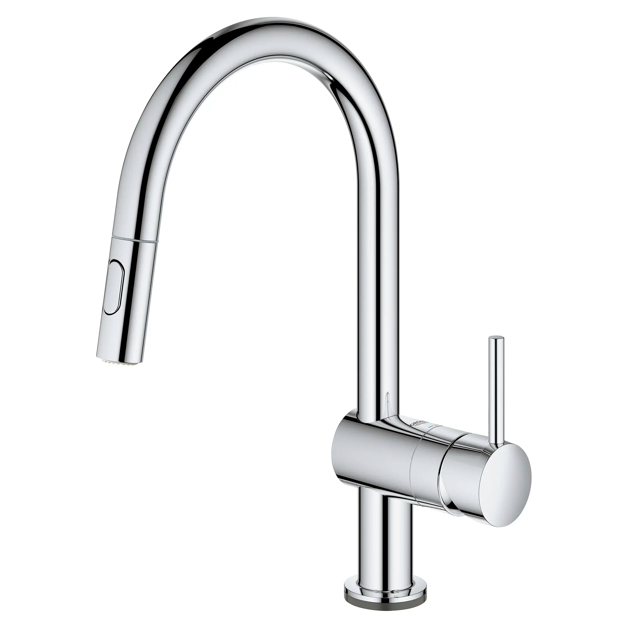 Single-Handle Pull Down Kitchen Faucet Dual Spray 6.6 L/min (1.75 gpm) // GROHE STARLIGHT CHROME // 53596_31378003_1_0_CDNwebp.webp