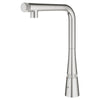 [31559DC2] GROHE Zedra SmartControl Pull-Out Single Spray Kitchen Faucet 1.75 GPM (6.6 L/min) - GROHE StarLight Chrome