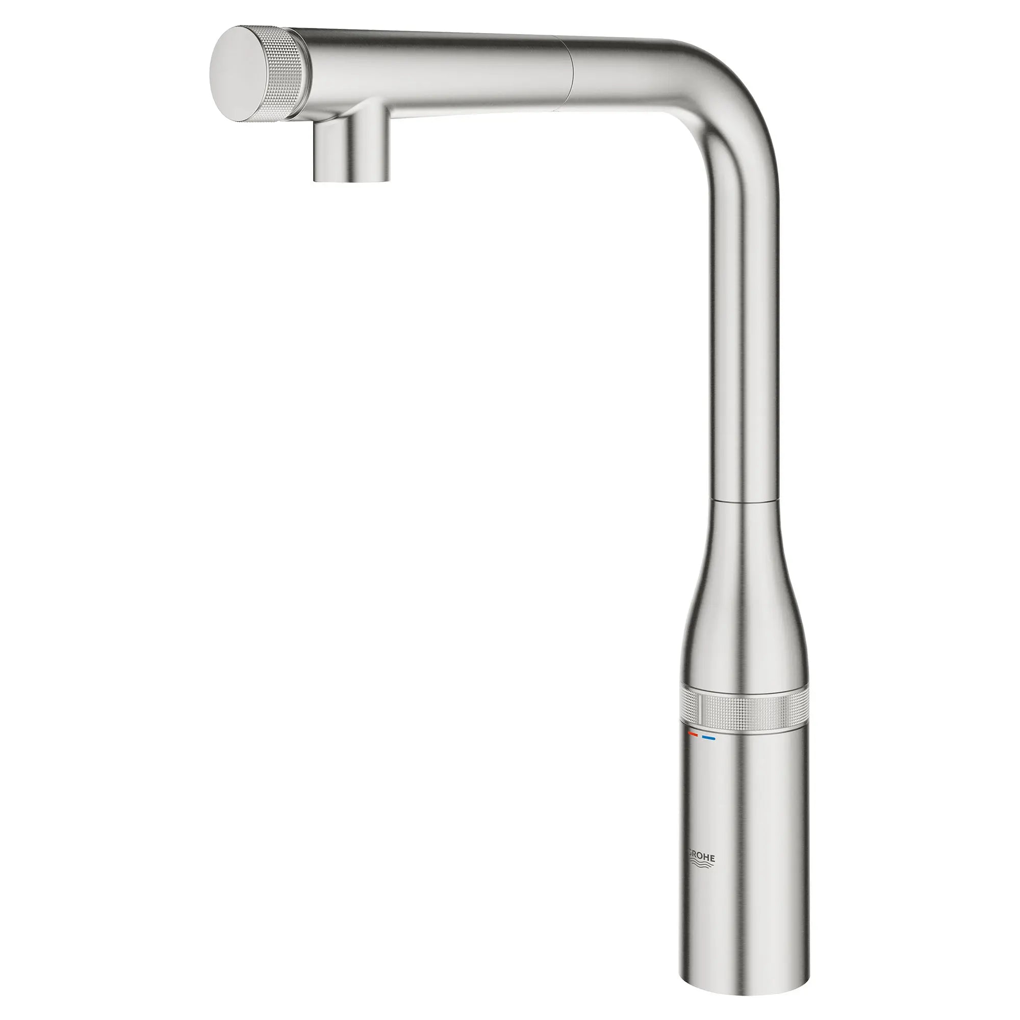 SmartControl Pull-Out Single Spray Kitchen Faucet 6.6 L/min (1.75 gpm) // SUPERSTEEL INFINITYFINISH // 53659_31616DC0_1_0_CDNwebp.webp