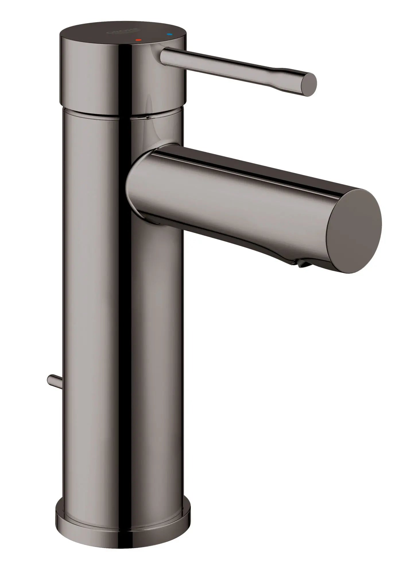 Single Hole Single-Handle S-Size Bathroom Faucet, 1.2 GPM (4.5 L/min) // HARD GRAPHITE // 53753_32216A0A_0_CDNwebp.webp