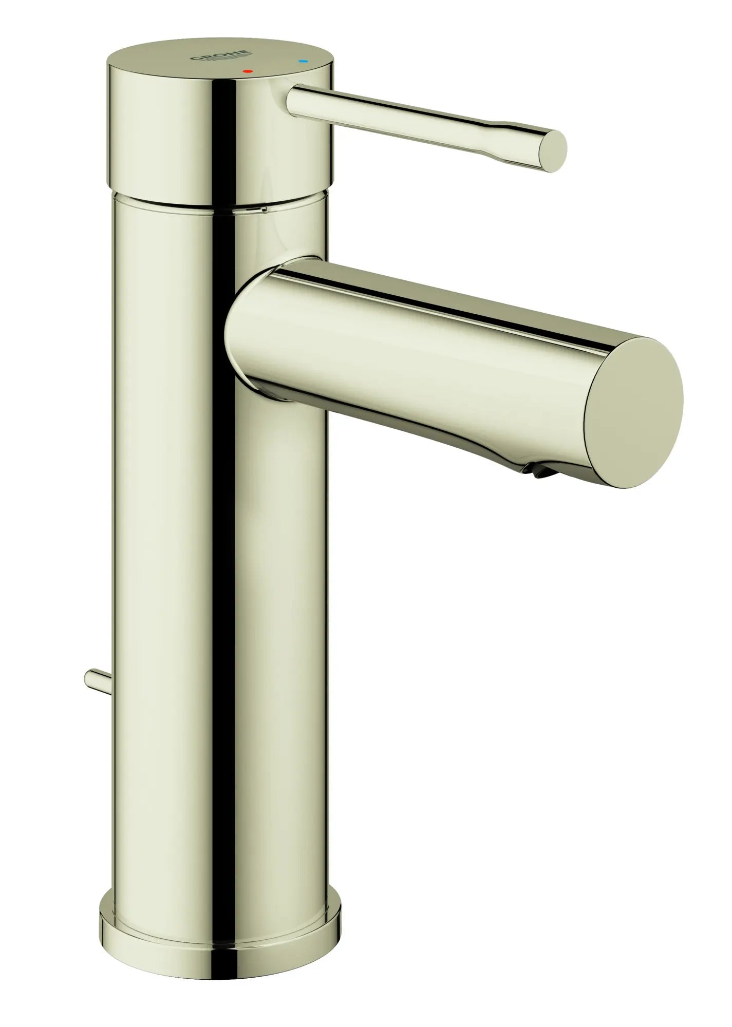 Single Hole Single-Handle S-Size Bathroom Faucet, 1.2 GPM (4.5 L/min) // POLISHED NICKEL INFINITYFINISH // 53758_32216BEA_0_CDNwebp.webp