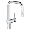 [32319003] Minta Single-Handle Pull Down Kitchen Faucet Dual Spray 1.75 GPM (6.6 L/min) - GROHE StarLight Chrome