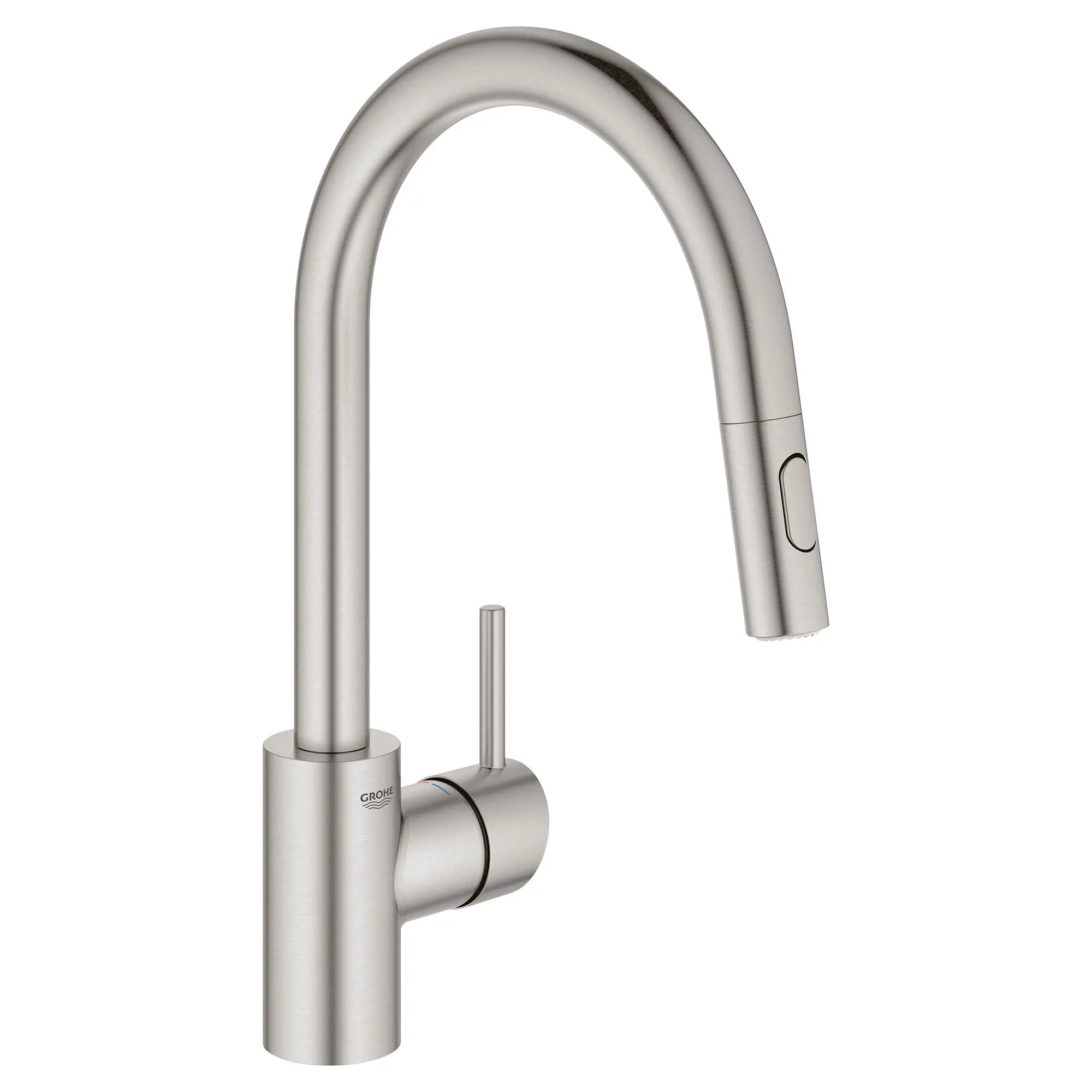 Concetto Single-Handle Pull-Down Kitchen Faucet Dual Spray 1.75 GPM (6.6 L/min) // SUPERSTEEL INFINITYFINISH // 53963_32665DC3_0_CDNwebp.webp