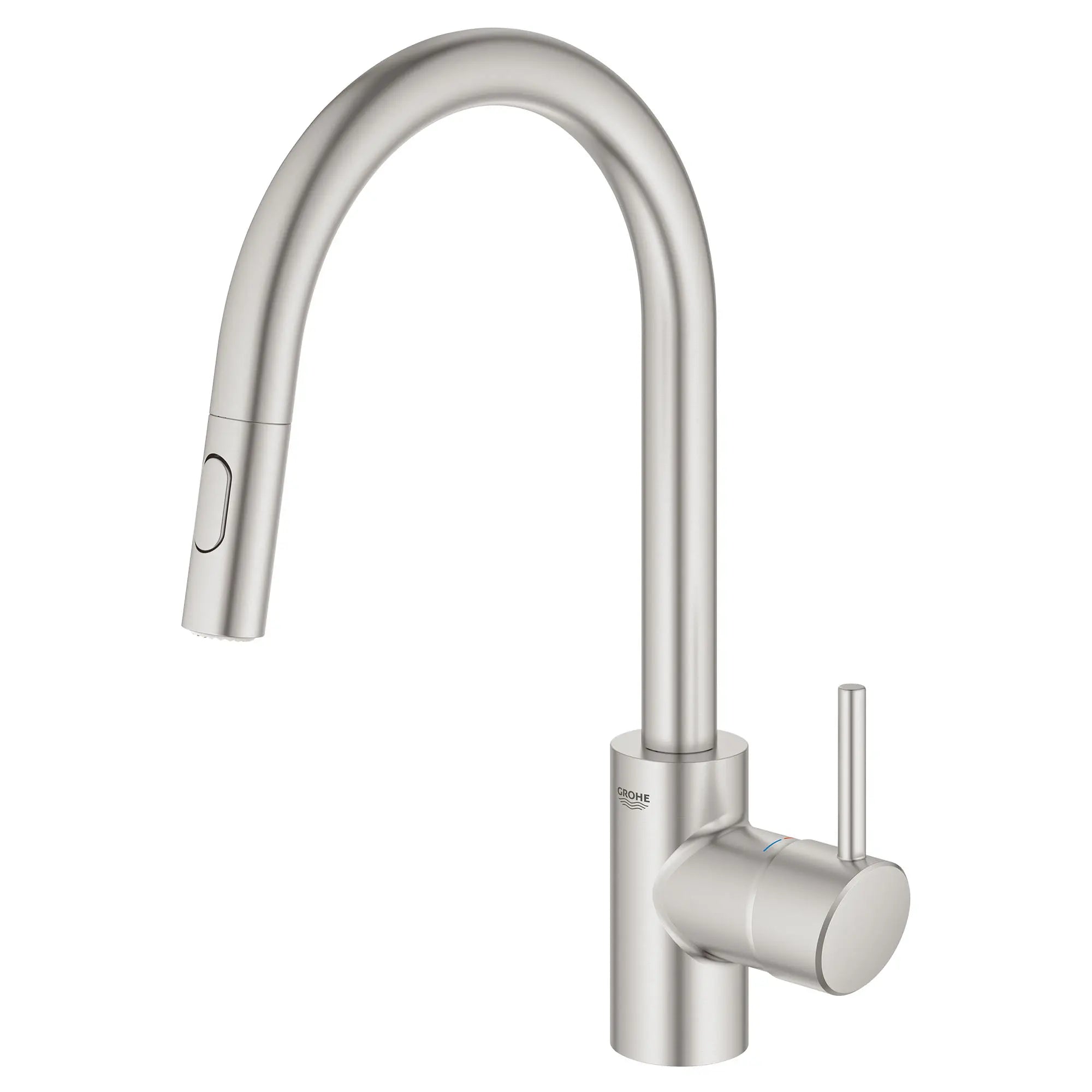 Concetto Single-Handle Pull-Down Kitchen Faucet Dual Spray 1.75 GPM (6.6 L/min) // SUPERSTEEL INFINITYFINISH // 53965_32665DC3_1_0_CDNwebp.webp