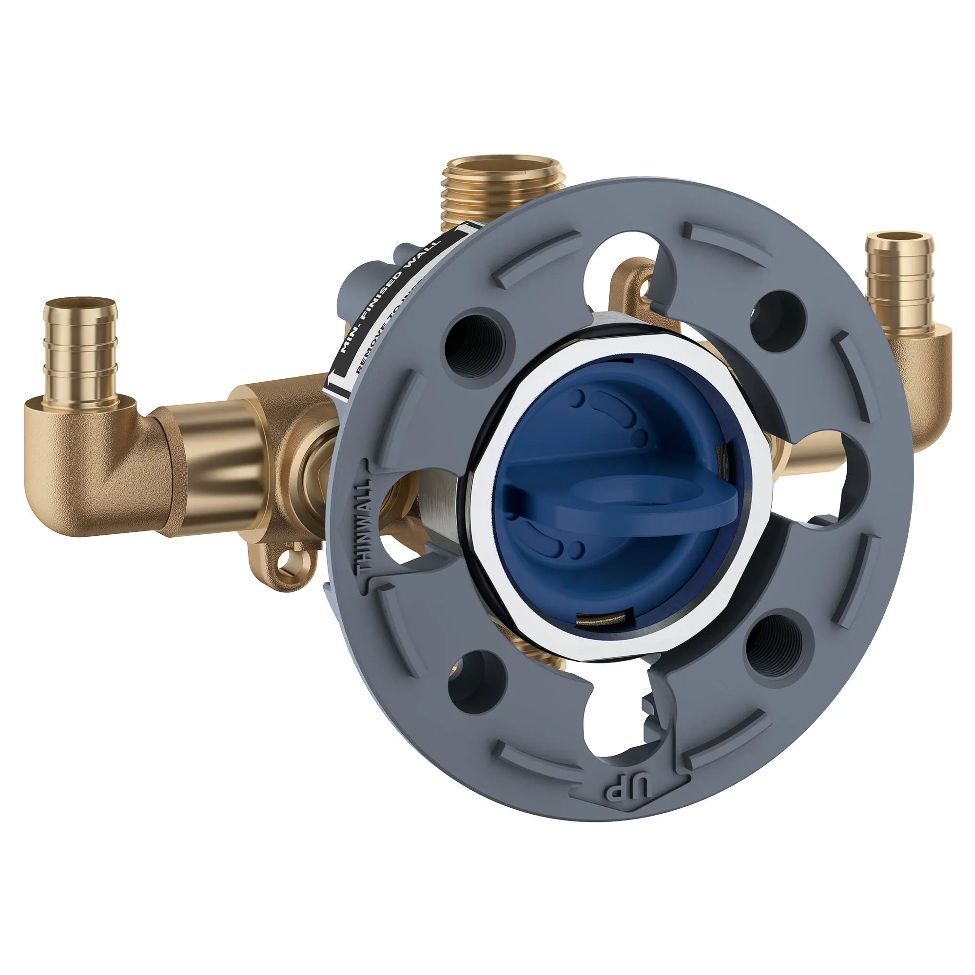 Pressure Balance Rough-In Valve 1?2" PEX Crimp (ASTM F1807) Elbow Inlets // NO FINISH // 54321_35115000_5_0_CDNwebp.webp