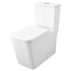 [39661000] Two-Piece Dual Flush Right Height Elongated Toilet With Seat - Alpine White