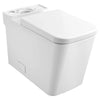 [39664000] Eurocube Right Height Elongated Toilet Bowl with Seat Less Tank - Alpine White