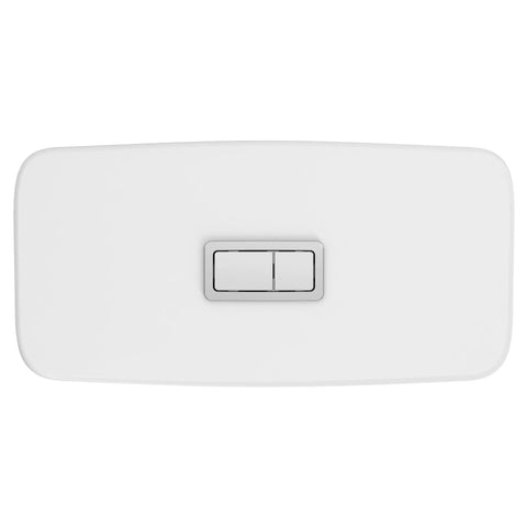 Eurocube 1.28/1.0gpf Dual Flush Toilet Tank Only - Alpine White