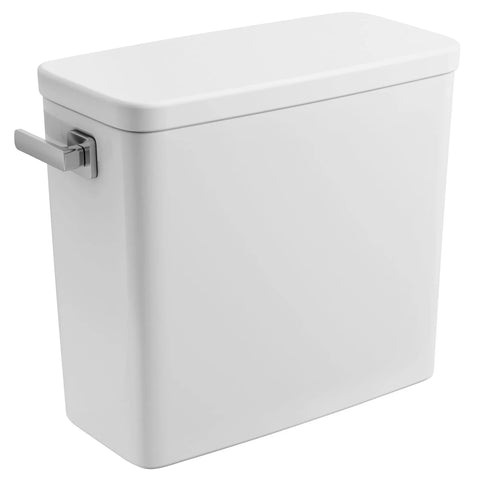 Eurocube 1.28gpf Left-Hand Toilet Tank Only - Alpine White