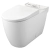 [39677000] Essence Right Height Elongated Toilet Bowl with Seat Less Tank - Alpine White