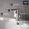 [36469000] E Touchless Electronic Faucet with Temperature Control Lever, AC-Powered - GROHE StarLight Chrome