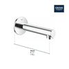 [13274001] Tub Spout - GROHE StarLight Chrome