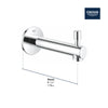 [13275001] Diverter Tub Spout - GROHE StarLight Chrome