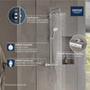 [26728000] CoolTouch Thermostatic Shower System - GROHE StarLight Chrome