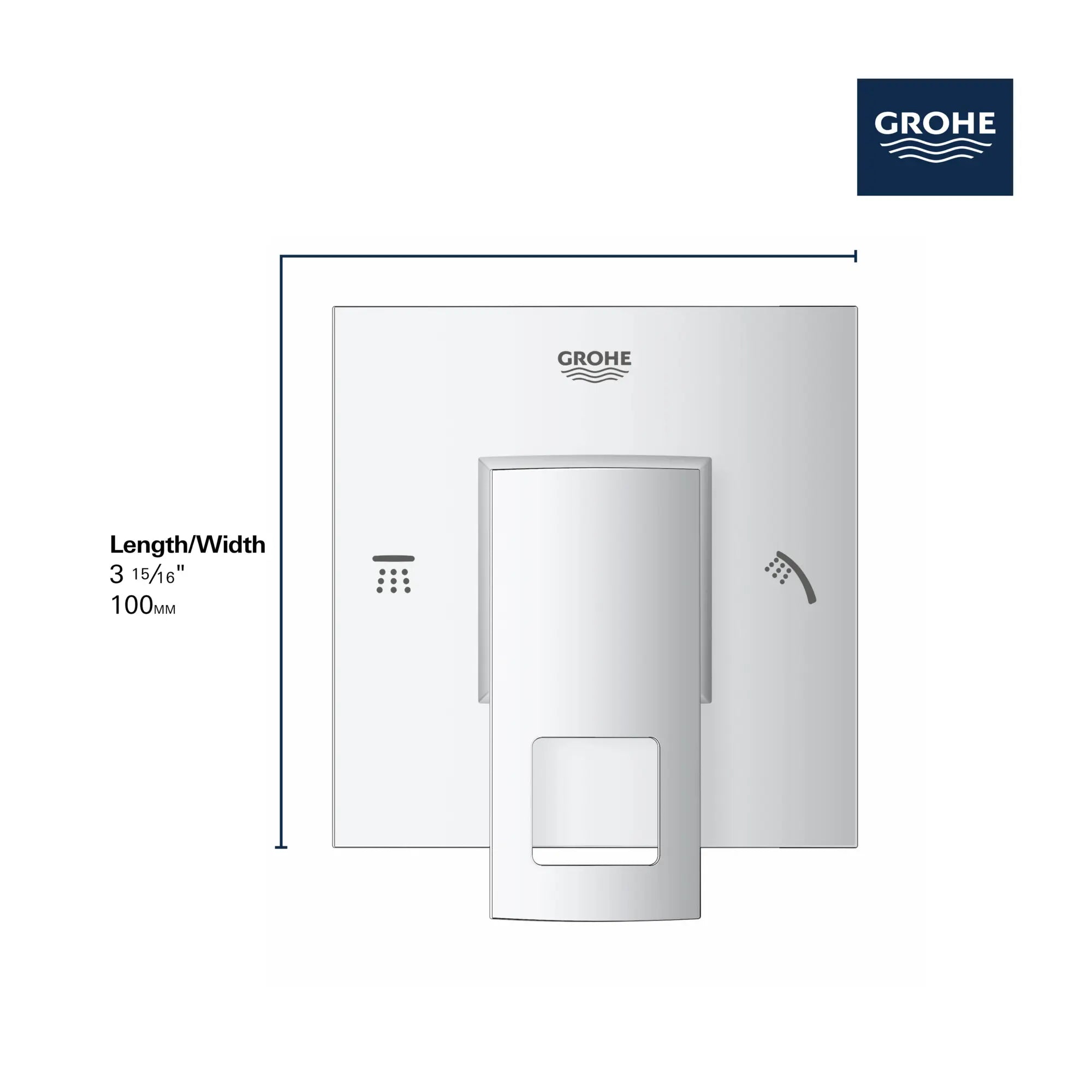 3-Way Diverter Trim // GROHE STARLIGHT CHROME // 68811_GROHE_Eurocube_Trims_29217_1_Infographics_2_0_CDNwebp.webp