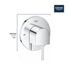 [29227003] 2-Way Diverter Trim - GROHE StarLight Chrome