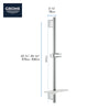 [26602EN0] 24” Shower Slide Bar - Brushed Nickel InfinityFinish