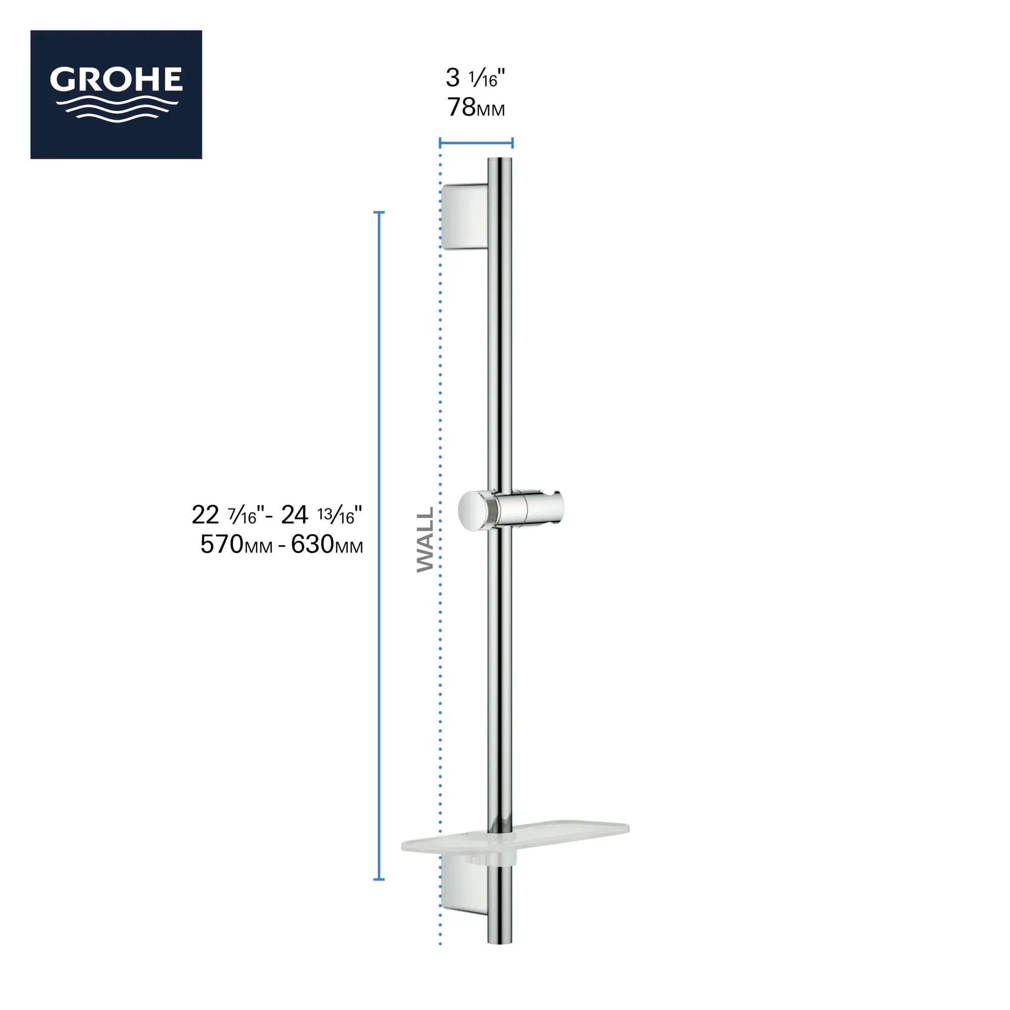 24” Shower Slide Bar // HARD GRAPHITE // 69116_GROHE_Info_SmartActive_HandShower_26602_F1_0_CDNwebp_6a6097d1-7aa4-4c90-ae6a-dc19a0474267.webp