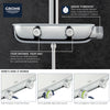 [26379000] Thermostatic Shower System - GROHE StarLight Chrome