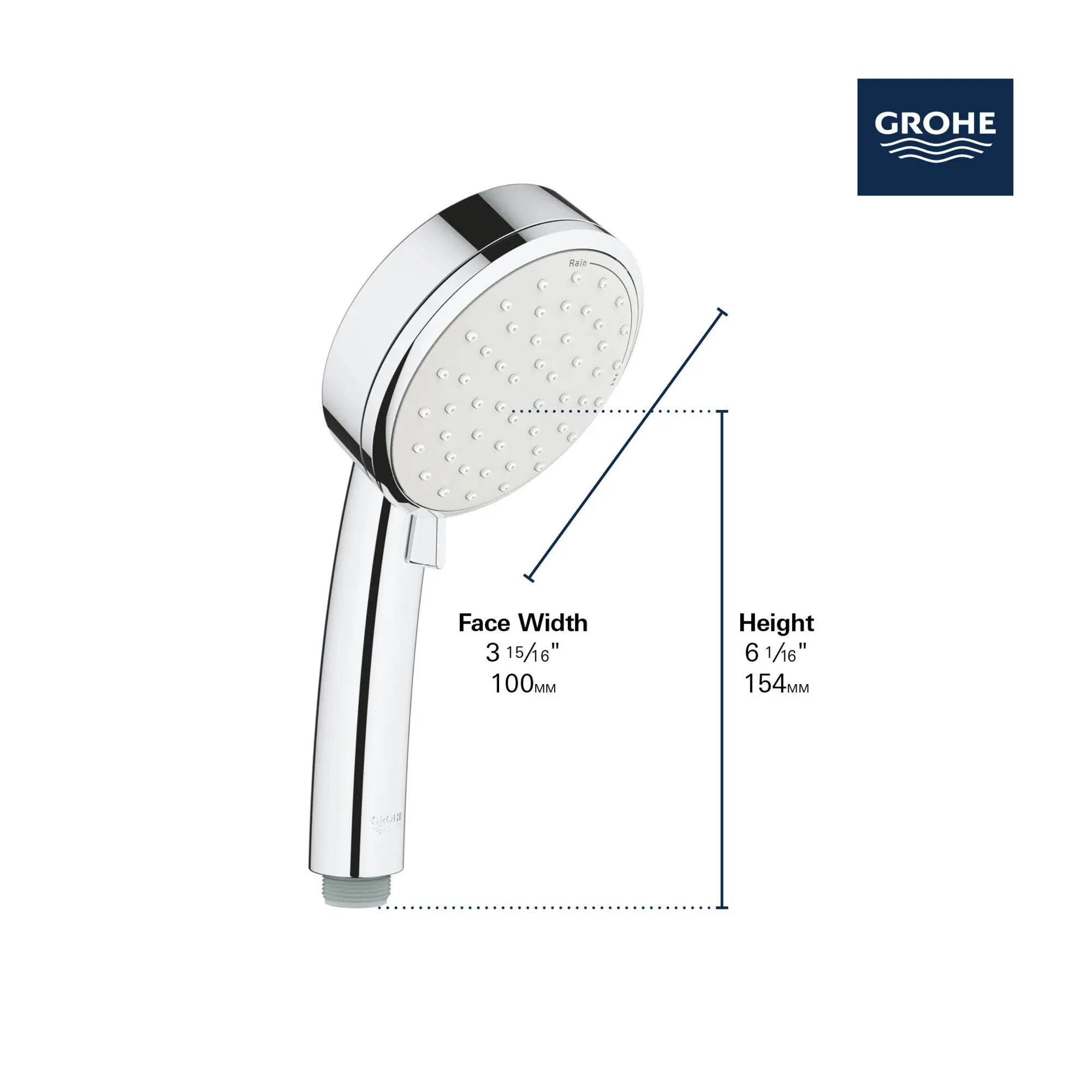 100 Hand Shower - 2 Sprays, 1.5 GPM (5.7 L/min) // GROHE STARLIGHT CHROME // 69245_GROHE_Matte_Black_Launch_TEMPESTA_COSMOPOLITAN_Hand_Shower_27571_E_Info_2_0_CDNwebp.webp