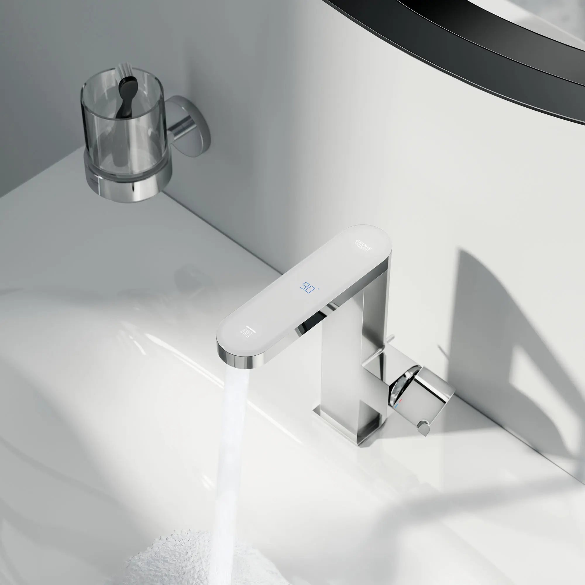 Single Hole Single-Handle M-Size Bathroom Faucet 1.2 GPM // GROHE STARLIGHT CHROME // 70365_B-23960003_CDNwebp.webp