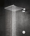 [26645000] Shower Head with Remote, 12" - 2 Sprays, 1.75 GPM (6.6 L/min) - GROHE StarLight Chrome
