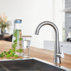 [30026DC2] GROHE Zedra Single-Handle Beverage Faucet (Cold Water Only) with Filtration 1.75 GPM (6.6 L/min) - GROHE StarLight Chrome