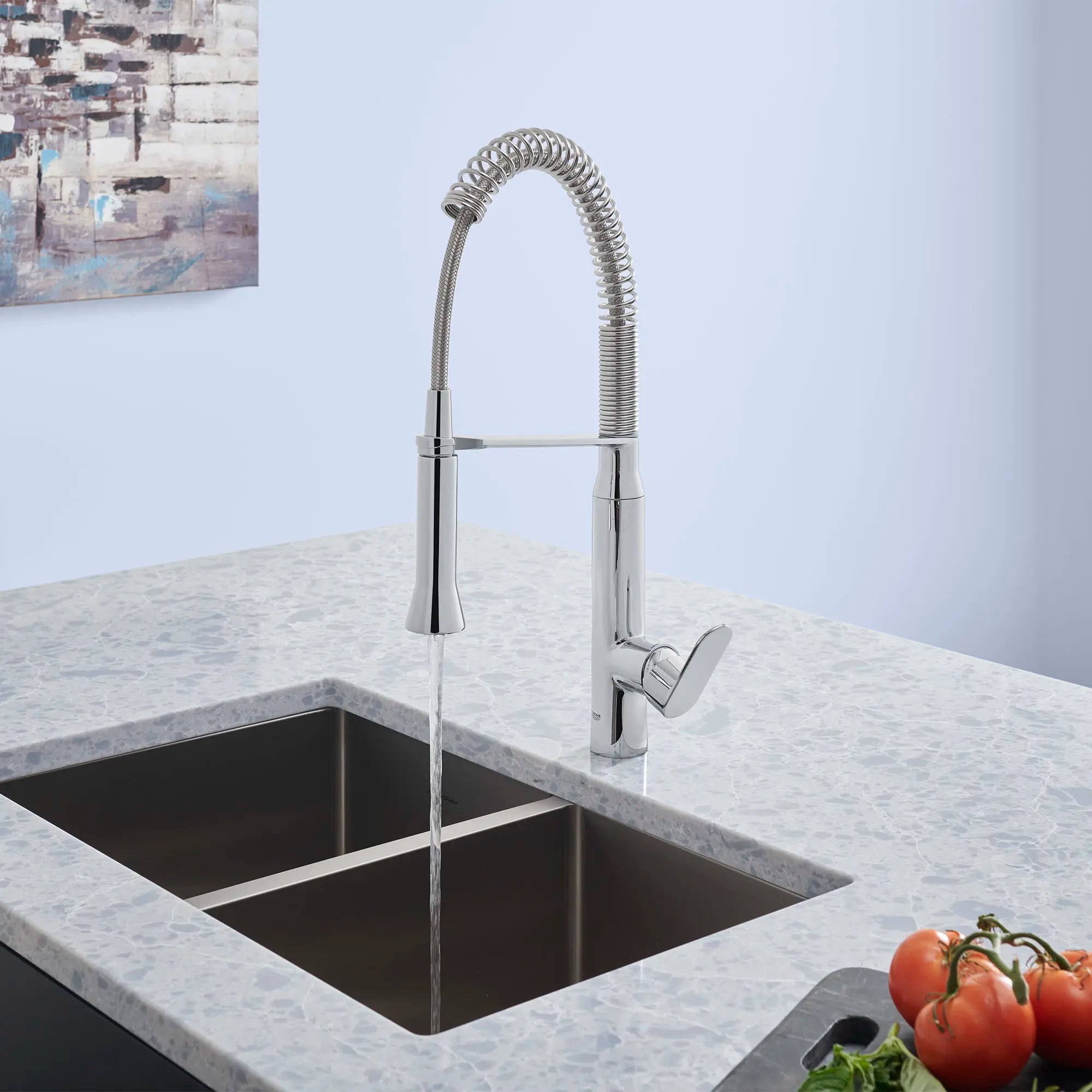 K7 Medium Single-Handle Semi-Pro Dual Spray Kitchen Faucet 1.75 GPM (6.6 L/min) // GROHE STARLIGHT CHROME // 71921_B-31380000_4_CDNwebp.webp