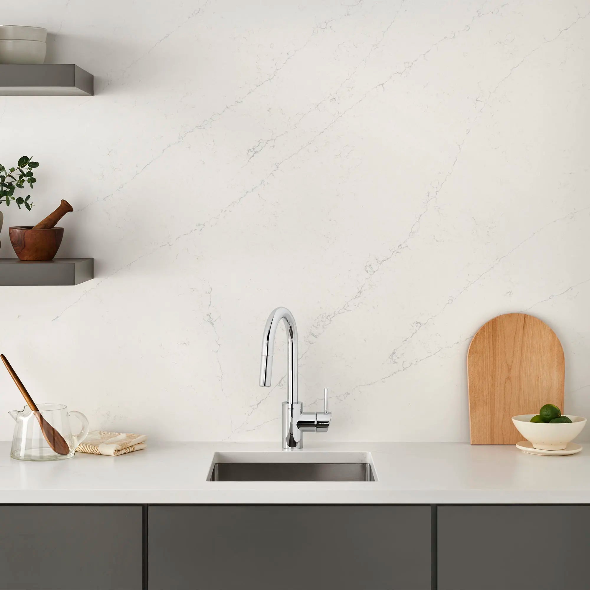 Concetto Single-Handle Pull Down Prep Faucet 1.75 GPM (6.6 L/min) // GROHE STARLIGHT CHROME // 71959_B-31479001_3_CDNwebp.webp