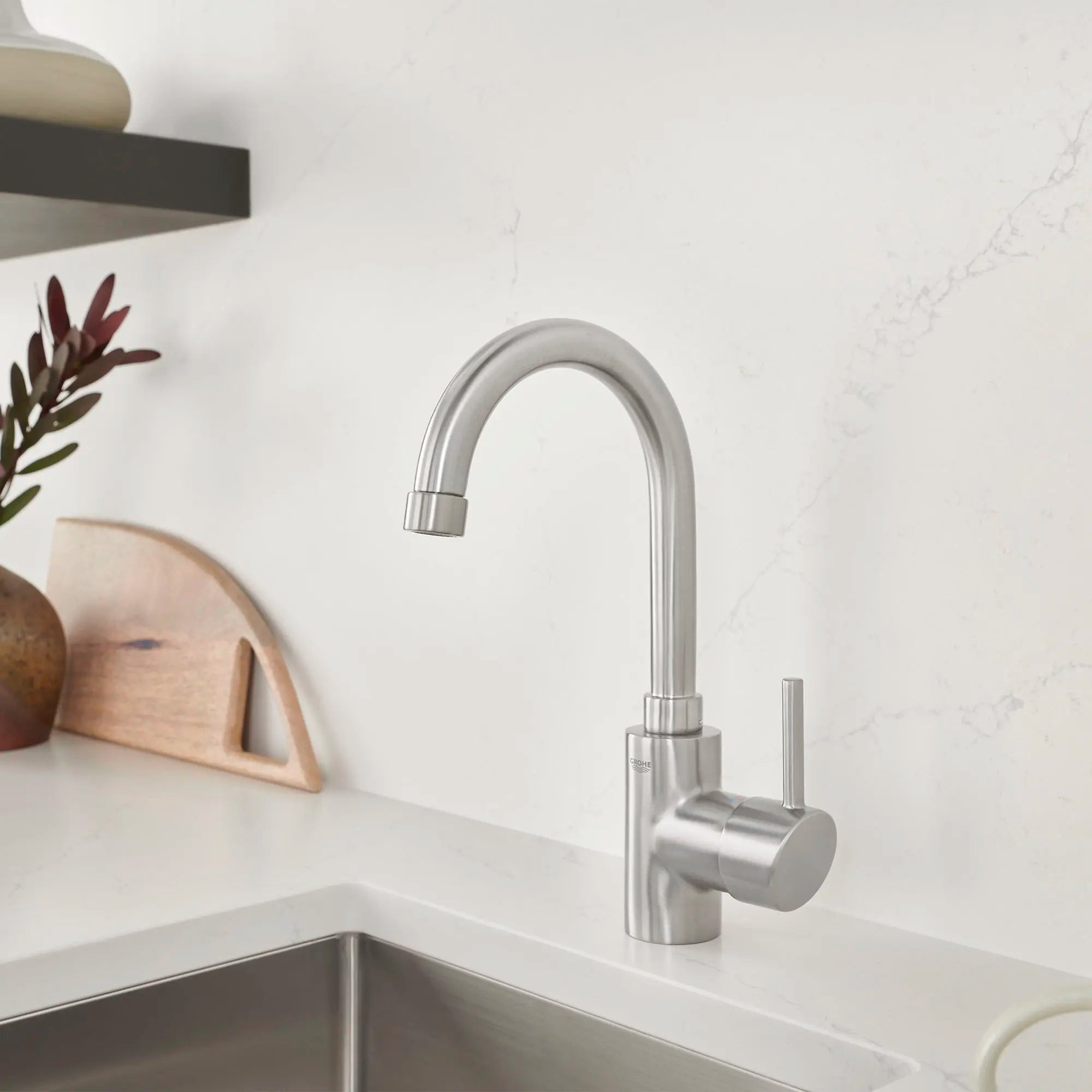 Single-Handle Pull Down Dual Spray Bar Faucet 5.7 L/min (1.5 gpm) // SUPERSTEEL INFINITYFINISH // 72013_B-31518DC0_2_CDNwebp.webp
