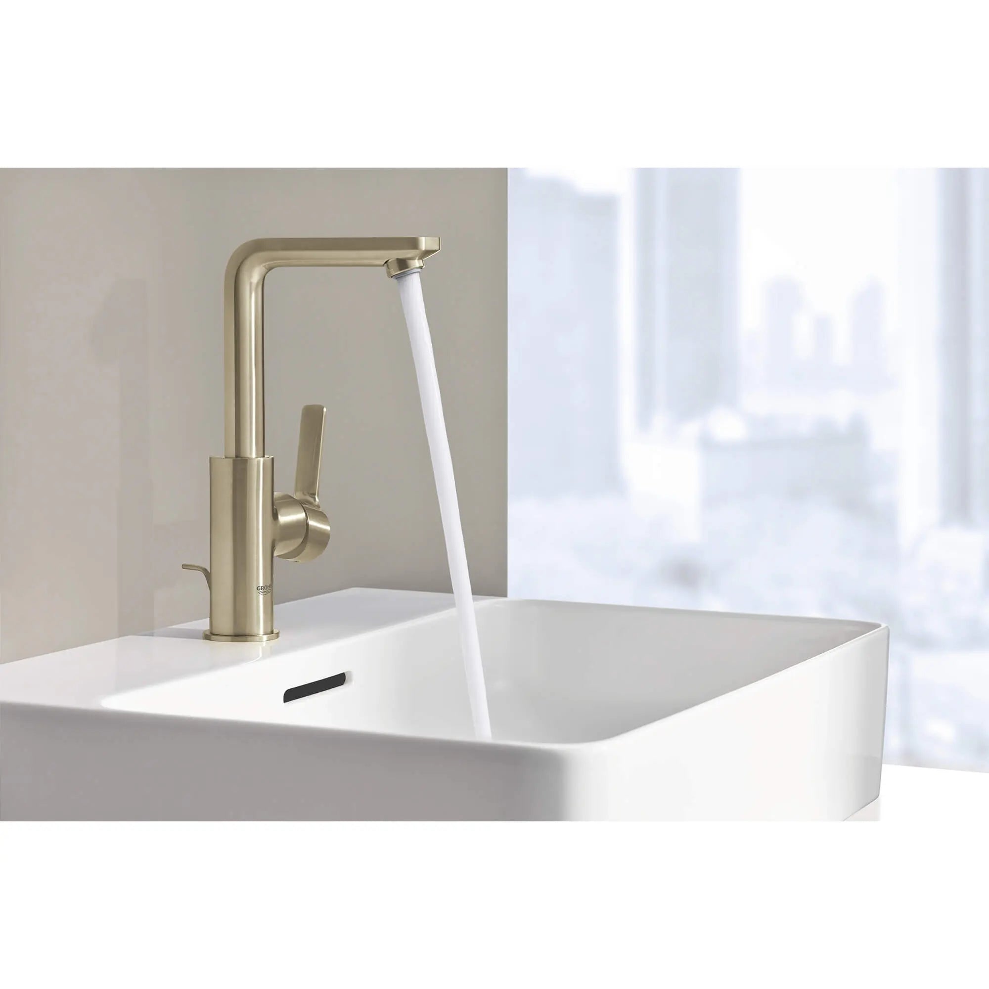 Single Hole Single-Handle L-Size Bathroom Faucet, 1.2 GPM (4.5 L/min) // BRUSHED NICKEL INFINITYFINISH // 873_23825ena-single-handle-bathroom-faucet-l-size-enviro-2_0_CDNwebp.webp