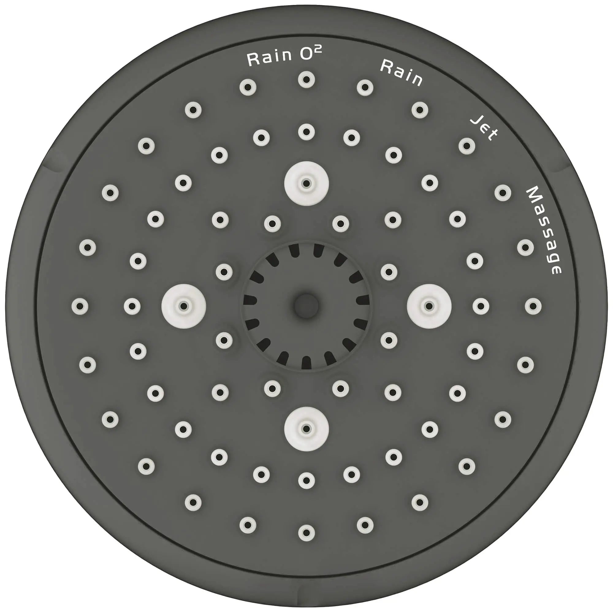 100 Shower Head, 4" - 4 Sprays, 6.6 L/min (1.75 gpm) // BRUSHED NICKEL INFINITYFINISH // 966_26044en1-shower-head-4-sprays-enviro-1_0_CDNwebp.webp