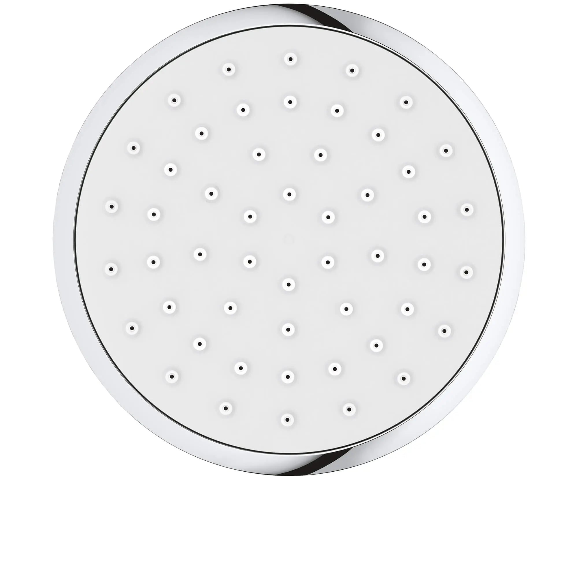 100 Shower Head, 4" - 1 Spray, 1.75 GPM (6.6 L/min) // GROHE STARLIGHT CHROME // 980_26366001-shower-head-1-spray-enviro-1_0_CDNwebp.webp