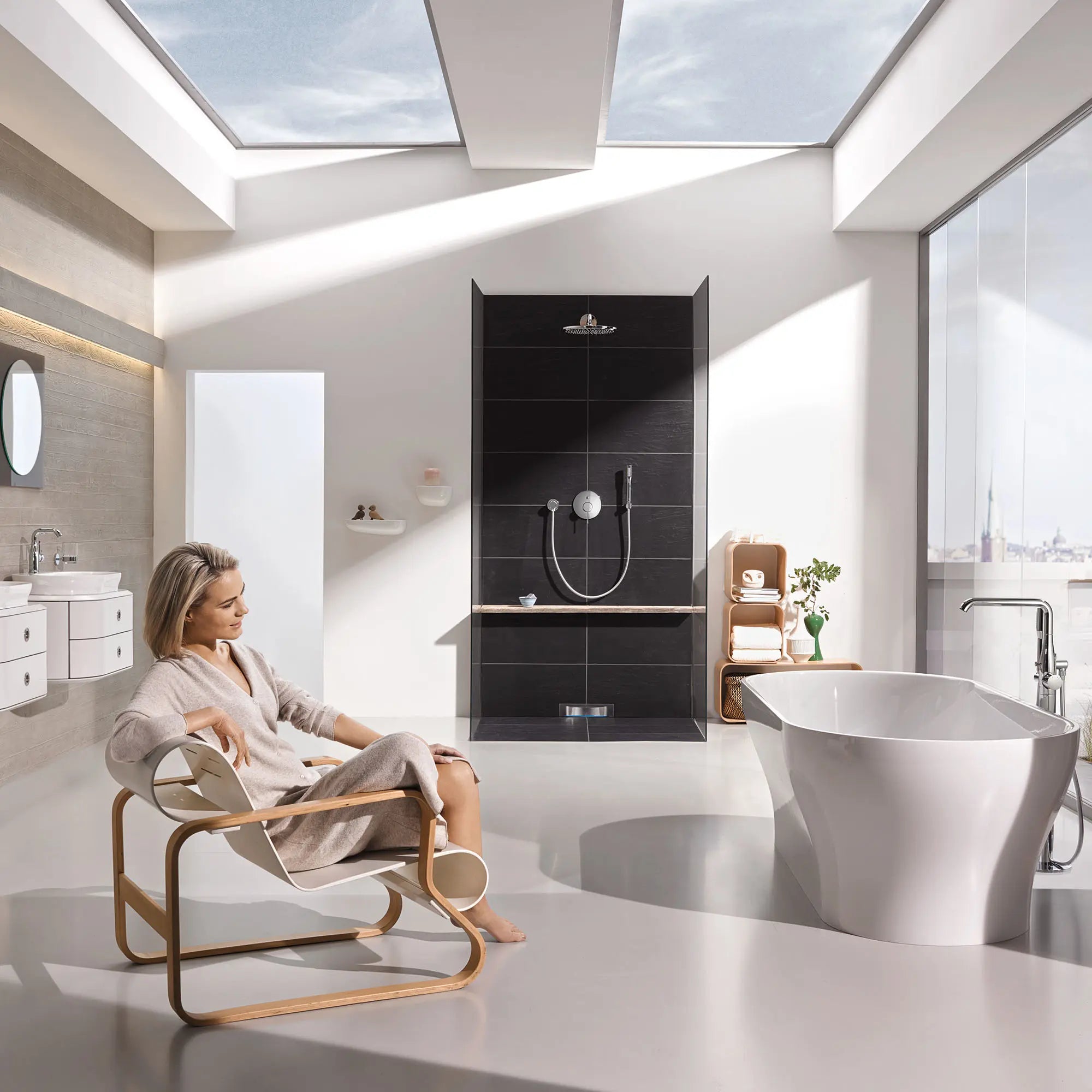 Essentials Towel Ring // GROHE STARLIGHT CHROME // 99002_L-23491000_23592000_40365000_26465000_CDNwebp.webp