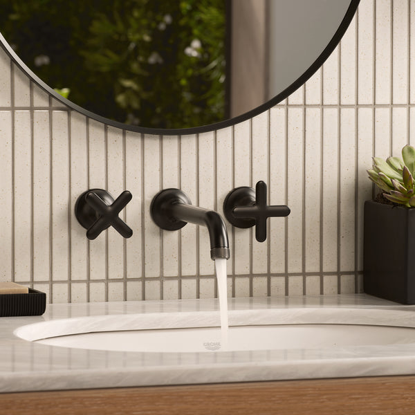 listra wall mount bathroom sink faucet