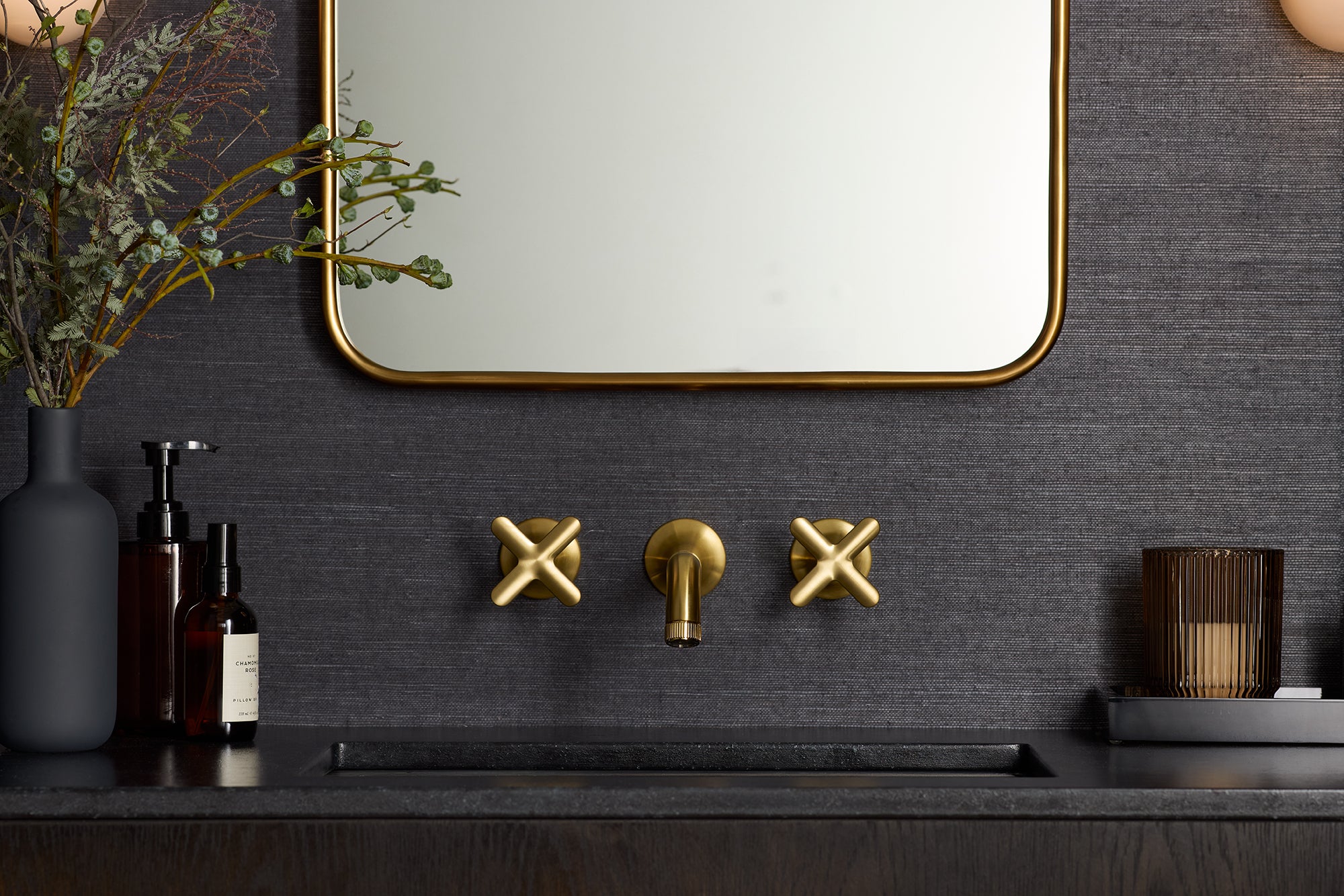 listra wall mount bathroom sink faucet